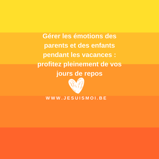 Les vacances sont enfin là !