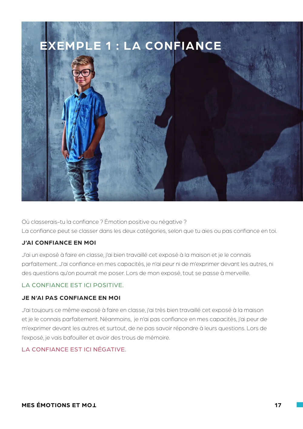 Extrait Tome 1, Mes Émotions