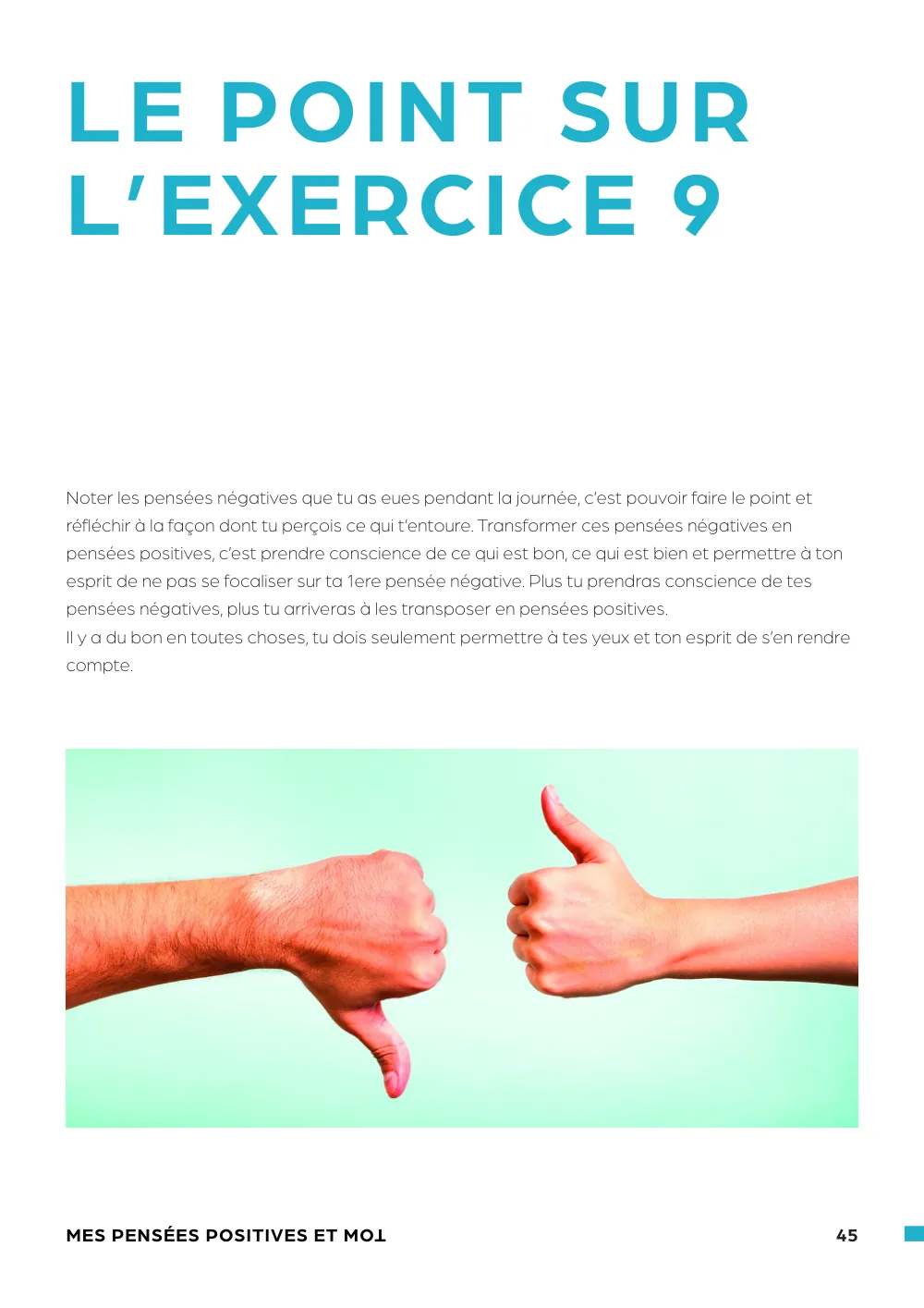 Extrait, Mes Pensées Positives et Moi
